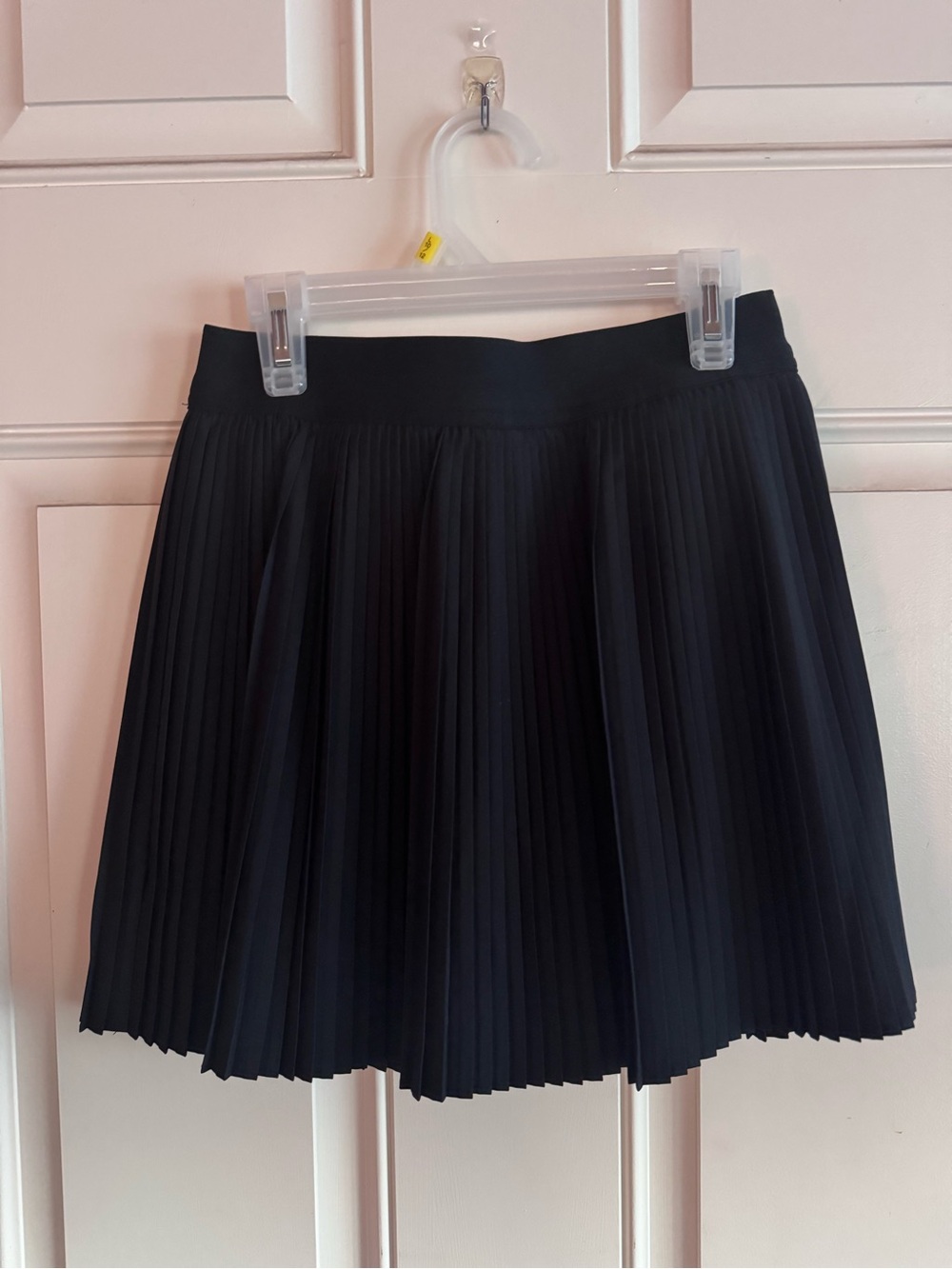 Black Pleated Mini Skirt - Women's Classic athletic tennis skirt with shorts